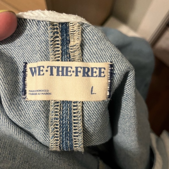 Free People Kansas High Roller Denim Jumpsuit - Picture 4 of 6